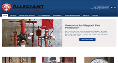 Desktop Screenshot of allegiantfire.com