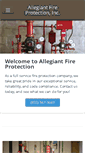 Mobile Screenshot of allegiantfire.com